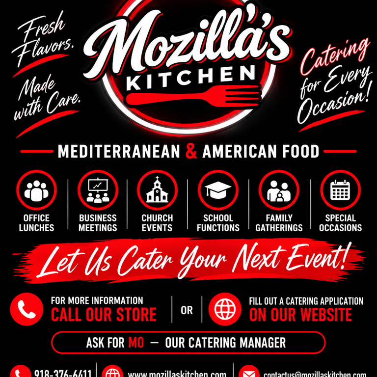 Catering with Mozillas Kitchen