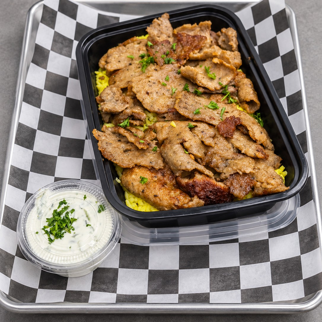 Beef & Lamb Gyro Mini Meal.