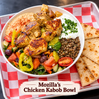 Chicken Kabob Protein Bowl