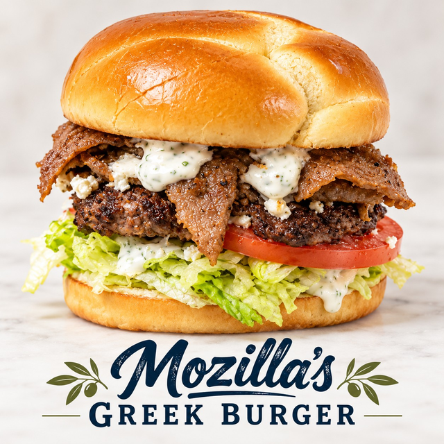 Greek Burger.