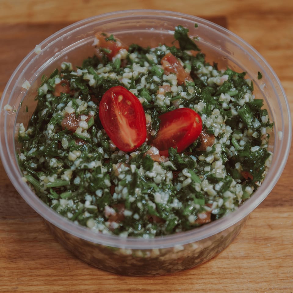 Delicious Tabouli Made Fresh