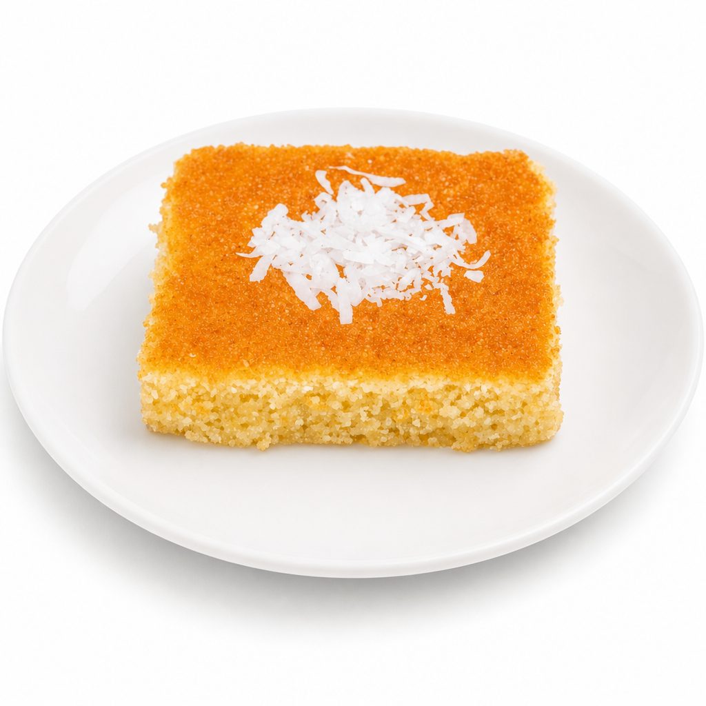 Mediterranean Coconut Cake.