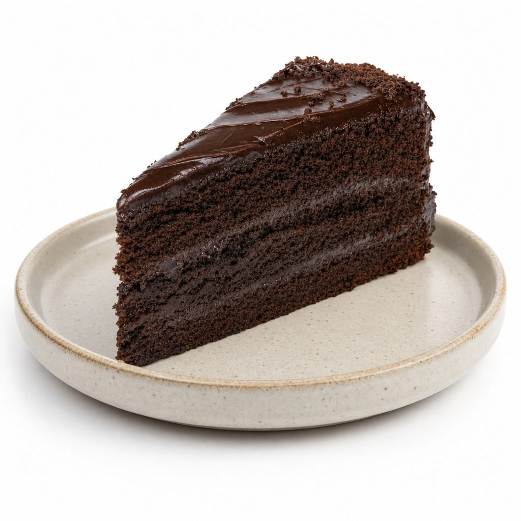 Chocolate Fudge Layer Cake.