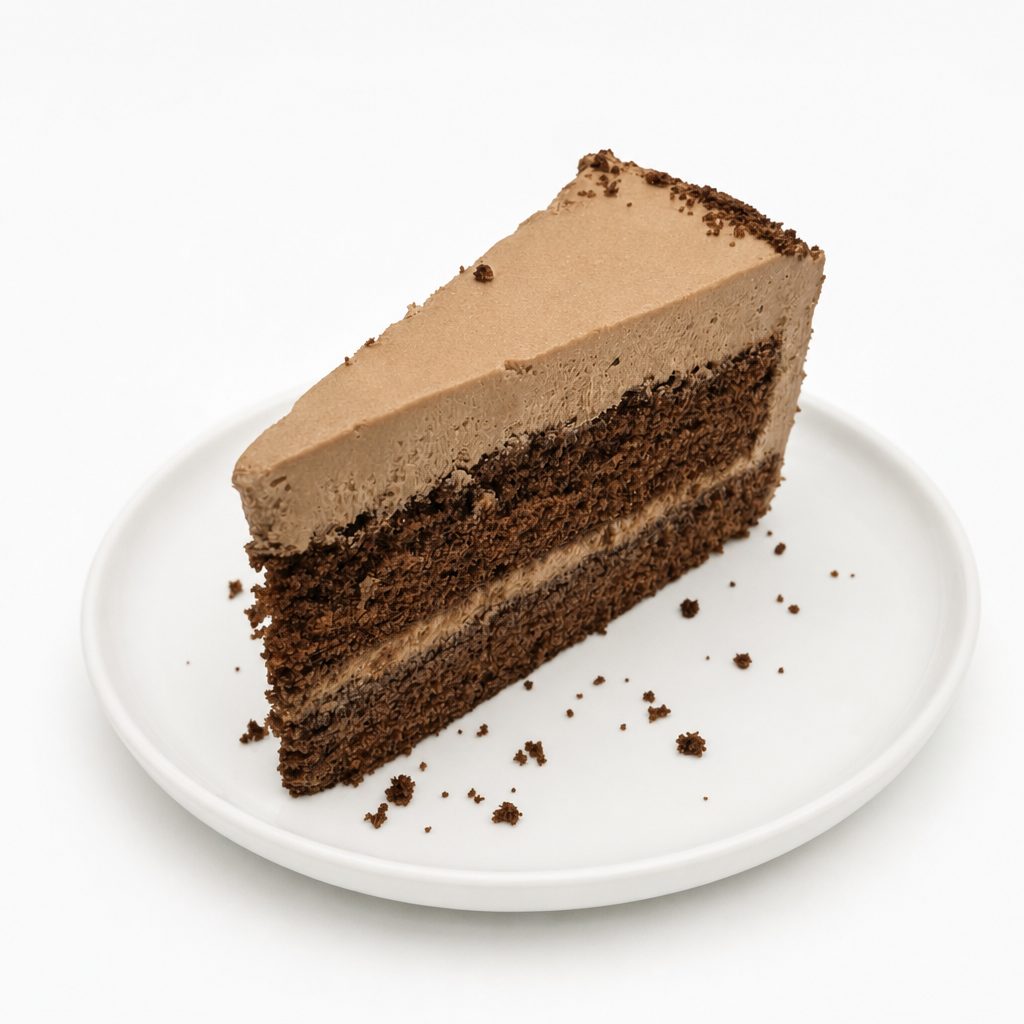Chocolate Mousse Cake.