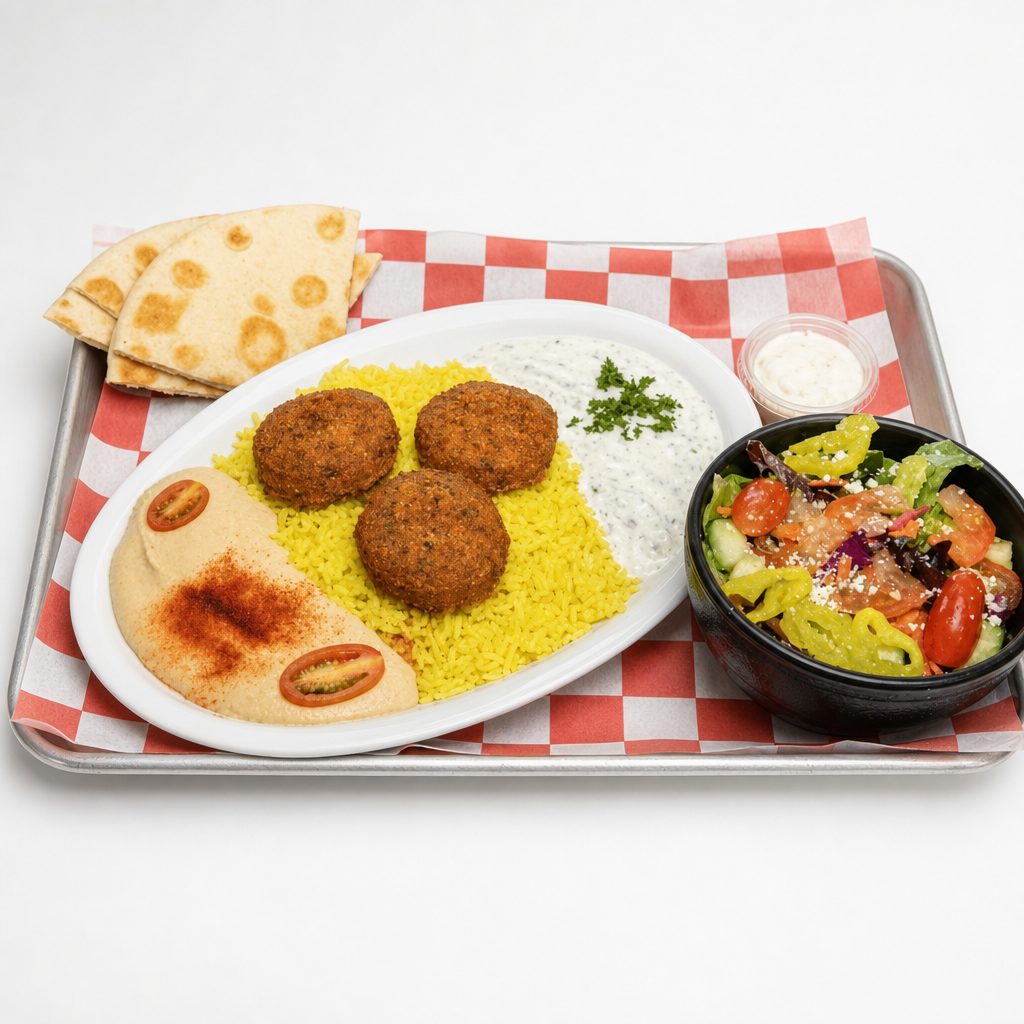 Falafel Dinner.