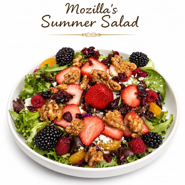 Mozilla’ Summer Salad.