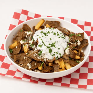 Greek Fries / Beef & Lamb