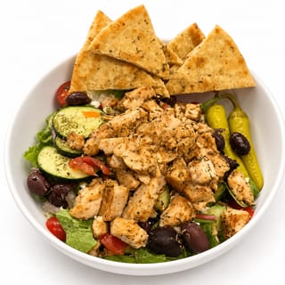 Supreme Chicken Gyro Salad