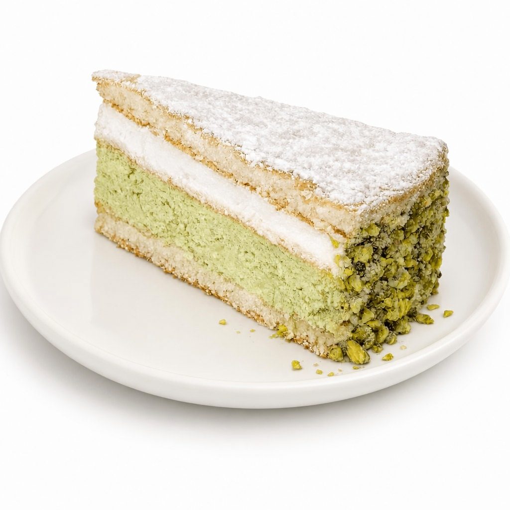 Pistachio Ricotta Cake.