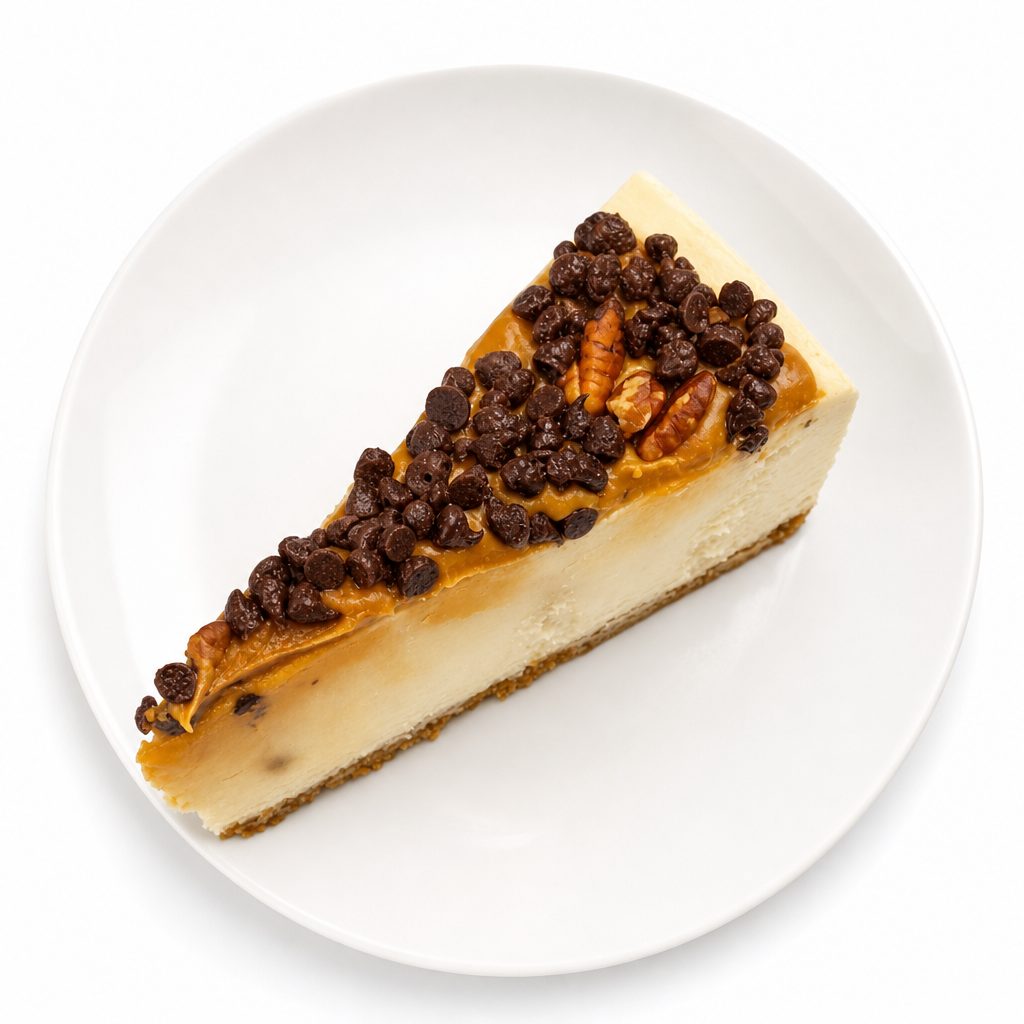 Turtle Cheesecake.