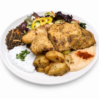 Chicken Kabob Protein Bowl