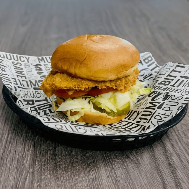 Chicken Fried Chicken Sandwich.