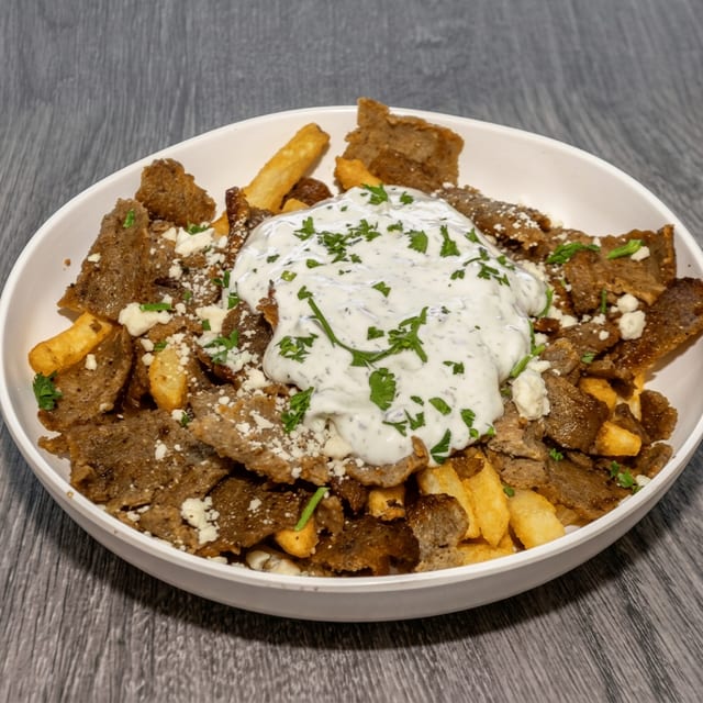 Greek Fries / Beef & Lamb.