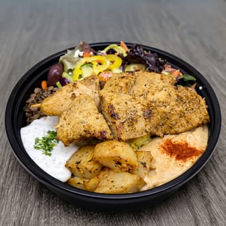 Chicken Kabob Protein Bowl